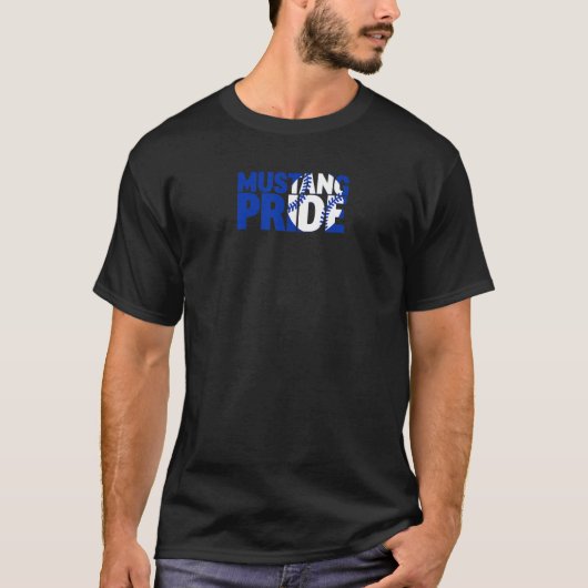 Friendswood Mustangs Baseball_1 Tシャツ (正面)