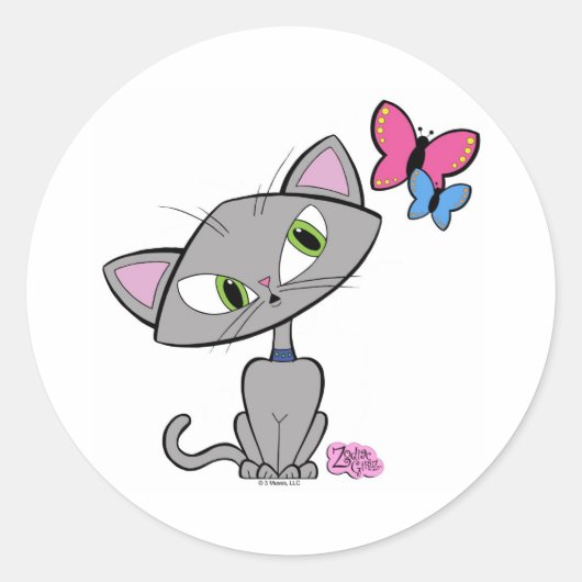 Frienzスタンプ ラウンドシール (正面)