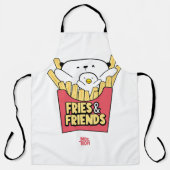 │Fries and friends エプロン (正面)