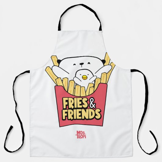 │Fries and friends エプロン (正面)