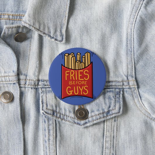 Fries Before Guysボタン 缶バッジ (インサイチュ)