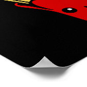 FRIES BEFORE GUYS funny french fries pun           ポスター (角)