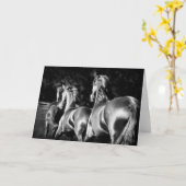 Friesianのロバカード カード (黄色い花)