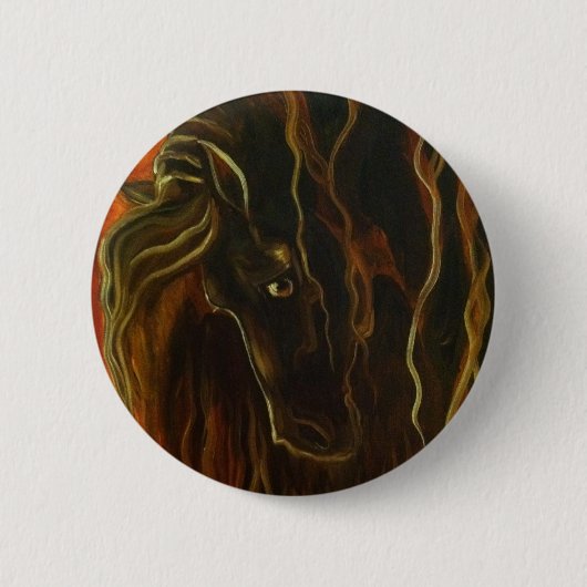 FRIESIANの日没III 缶バッジ (正面)