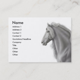 Friesianの種馬の名刺 名刺