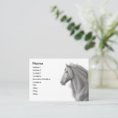 Friesianの種馬の名刺 名刺 (スタンド正面)