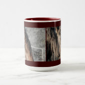 Friesianの馬の目 マグカップ (中央)