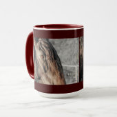 Friesianの馬の目 マグカップ (正面左)