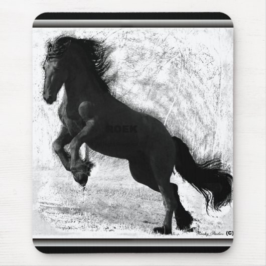 Friesian力のマウスパッド マウスパッド (正面)