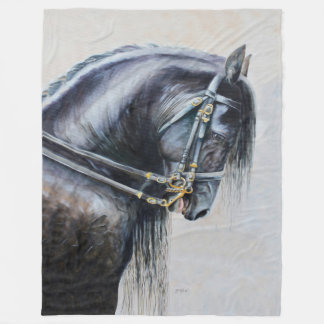 Friesian毛布 フリースブランケット