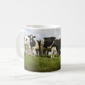 Friesian牛のグループ コーヒーマグカップ (正面左)