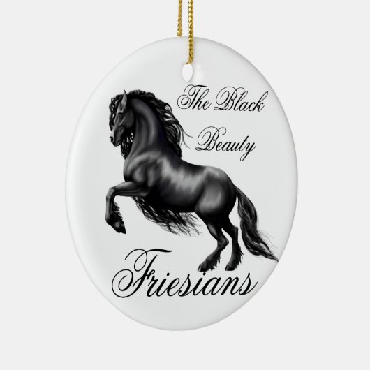 Friesians セラミックオーナメント (右)
