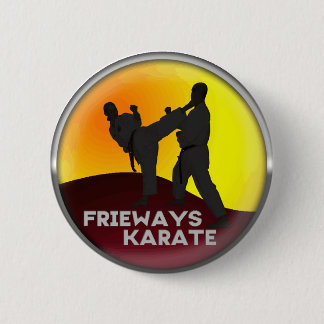 Frieways Karate Button 缶バッジ