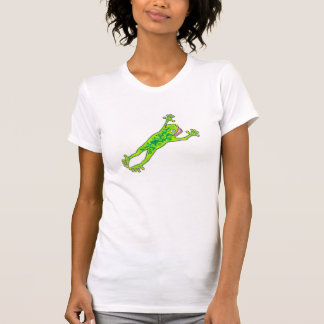 Frigginのfroggy w/textは支持します tシャツ
