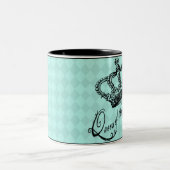 Friggingの宇宙マグの女王 ツートーンマグカップ (中央)