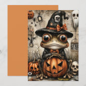 Fright & Delightハロウィーン シーズンカード (正面/裏面)