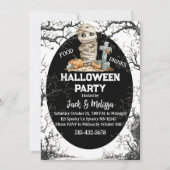 Fright Nightおもしろい—ハローウィンパーティ招待状 招待状 (正面)