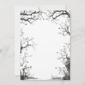 Fright Nightおもしろい—ハローウィンパーティ招待状 招待状 (裏面)