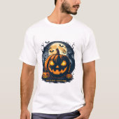 Fright Night Vibes - Halloween Graphic Tee Tシャツ (正面)