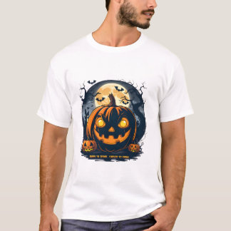 Fright Night Vibes - Halloween Graphic Tee Tシャツ