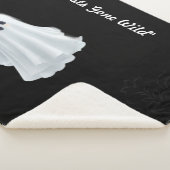 "Frightfully Funny Boos" シェルパブランケット (3/4)