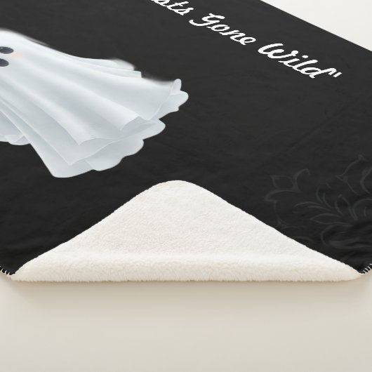 "Frightfully Funny Boos" シェルパブランケット (3/4)