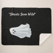 "Frightfully Funny Boos" シェルパブランケット (正面(横))