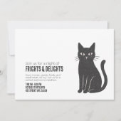 Frights & Delights 招待状 (正面)