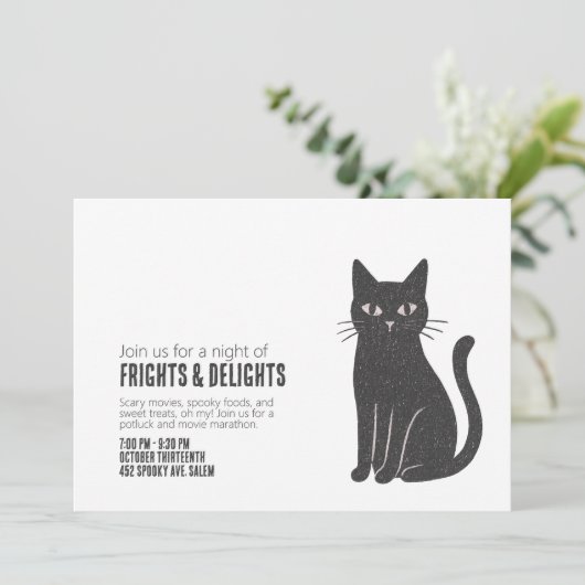 Frights & Delights 招待状 (スタンド正面)