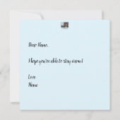 Frigidフラットカード (裏面)