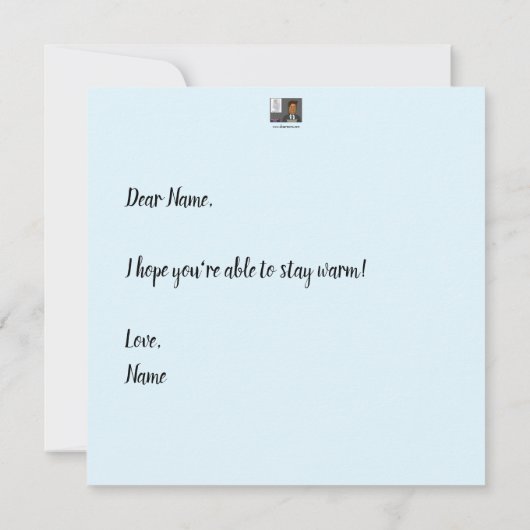 Frigidフラットカード (裏面)