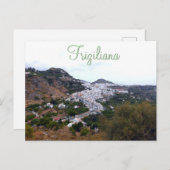 Frigiliana - das weiße Dorf in Andalusien ポストカード (正面/裏面)