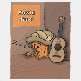 Frijole Frog Siesta Large Blanket フリースブランケット