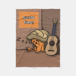 Frijole Frog Siesta Small Blanket フリースブランケット