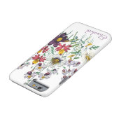 Fringeflowers/パーソナライズされたVelvet Trumpetの花 Case-Mate iPhoneケース (底)