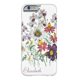 Fringeflowers/パーソナライズされたVelvet Trumpetの花 iPhone 12ケース