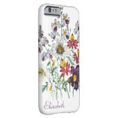 Fringeflowers/パーソナライズされたVelvet Trumpetの花 Case-Mate iPhoneケース (裏面/右)