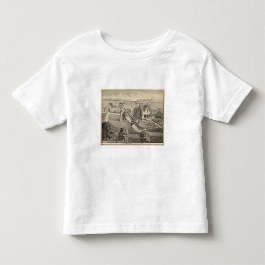 Frinkの住宅 トドラーTシャツ (正面)
