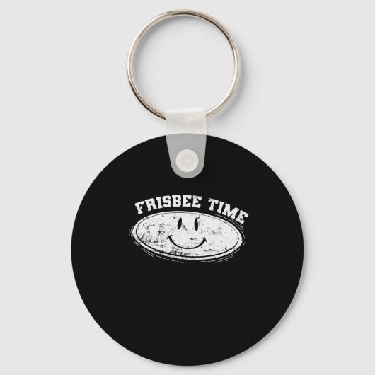 Frisbee Time Wurfscheibe キーホルダー (正面)