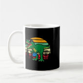 Frisbees Dino Cute T Rex Dinosaur Kids Boys Disc G コーヒーマグカップ (左)