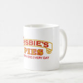 Frisbieのパイマグ コーヒーマグカップ (正面右)