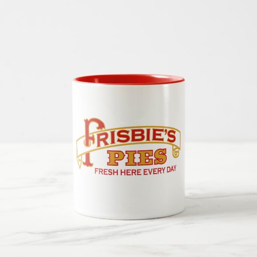 Frisbie's Pies Mug ツートーンマグカップ (中央)