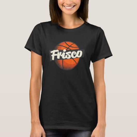 Frisco Hometown Basketball Player Sports Tシャツ (正面)