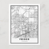 Frisco Map ポストカード (正面)