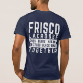 Frisco "Together"フロント/バック – M Bella Canvas Tシャツ (裏面)