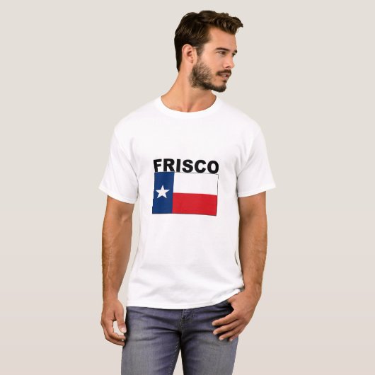 Frisco、TX Tシャツ (正面フル)