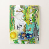 Frise du Temps 2 – Les Six Jours de la Création ジグソーパズル (縦)