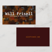 "Frisell " 名刺 (正面/裏面)
