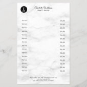 Friseur Marmor Flyer チラシ (正面)