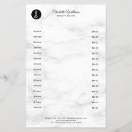 Friseur Marmor Flyer チラシ